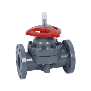CPVC Flanged Type Diaphragm Valve