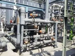 CPVC pipeline system for industrial projects