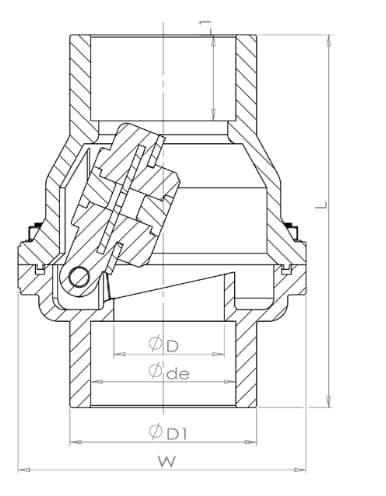 Swiming Check Valve