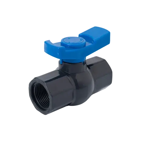 Válvula de esfera octogonal de PVC para irrigação