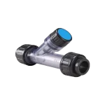 Filtro Y para sedimentos UPVC transparente sch80