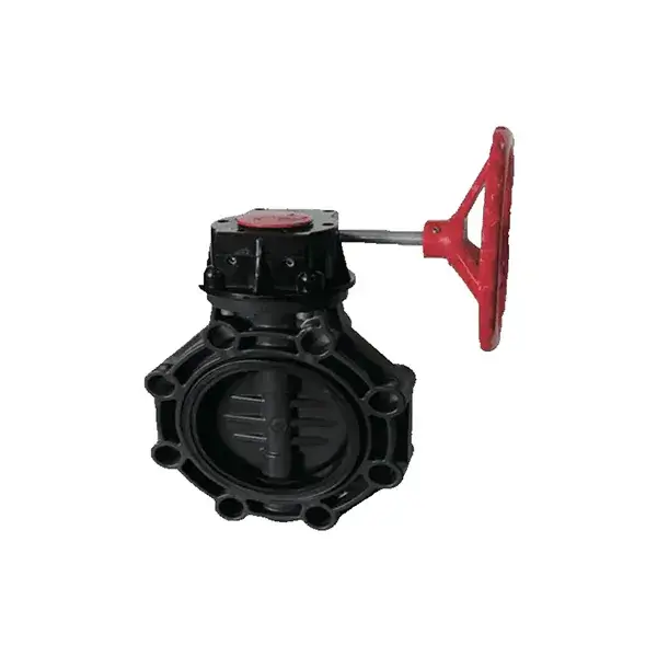 PVC Industry Gear Butterfly Valve