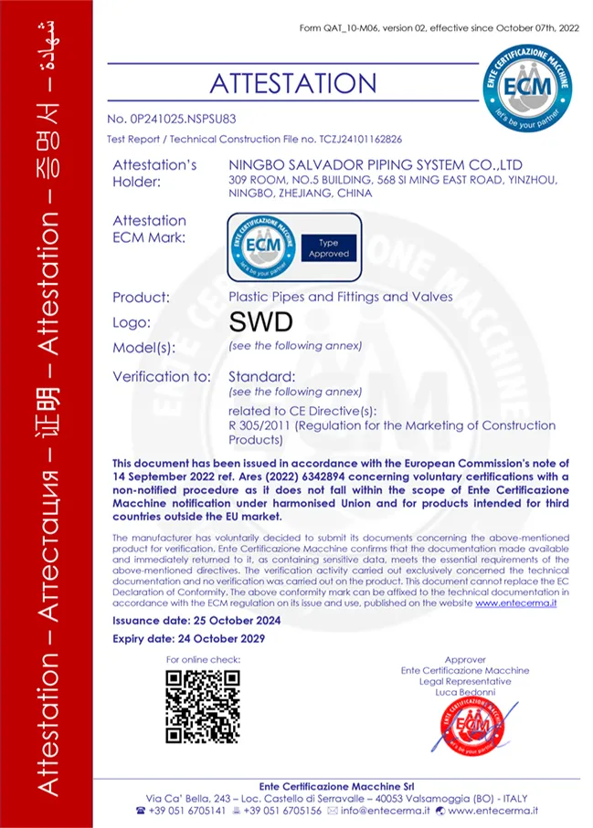 CE Certificate