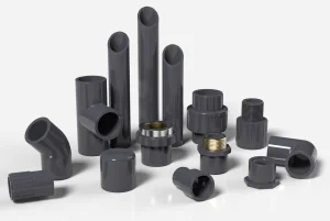 plastic pipes and fittings