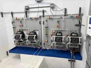 pvdf piping system for high purity water and semiconductor production