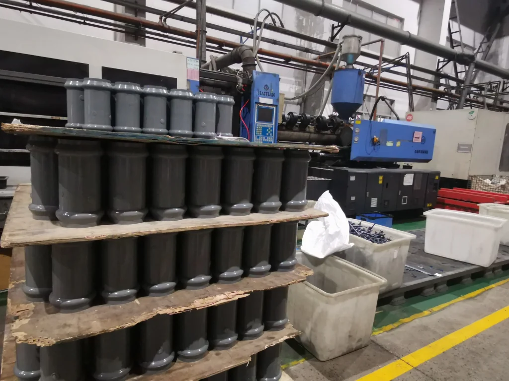 upvc rubber ring joint fitting factory diagram