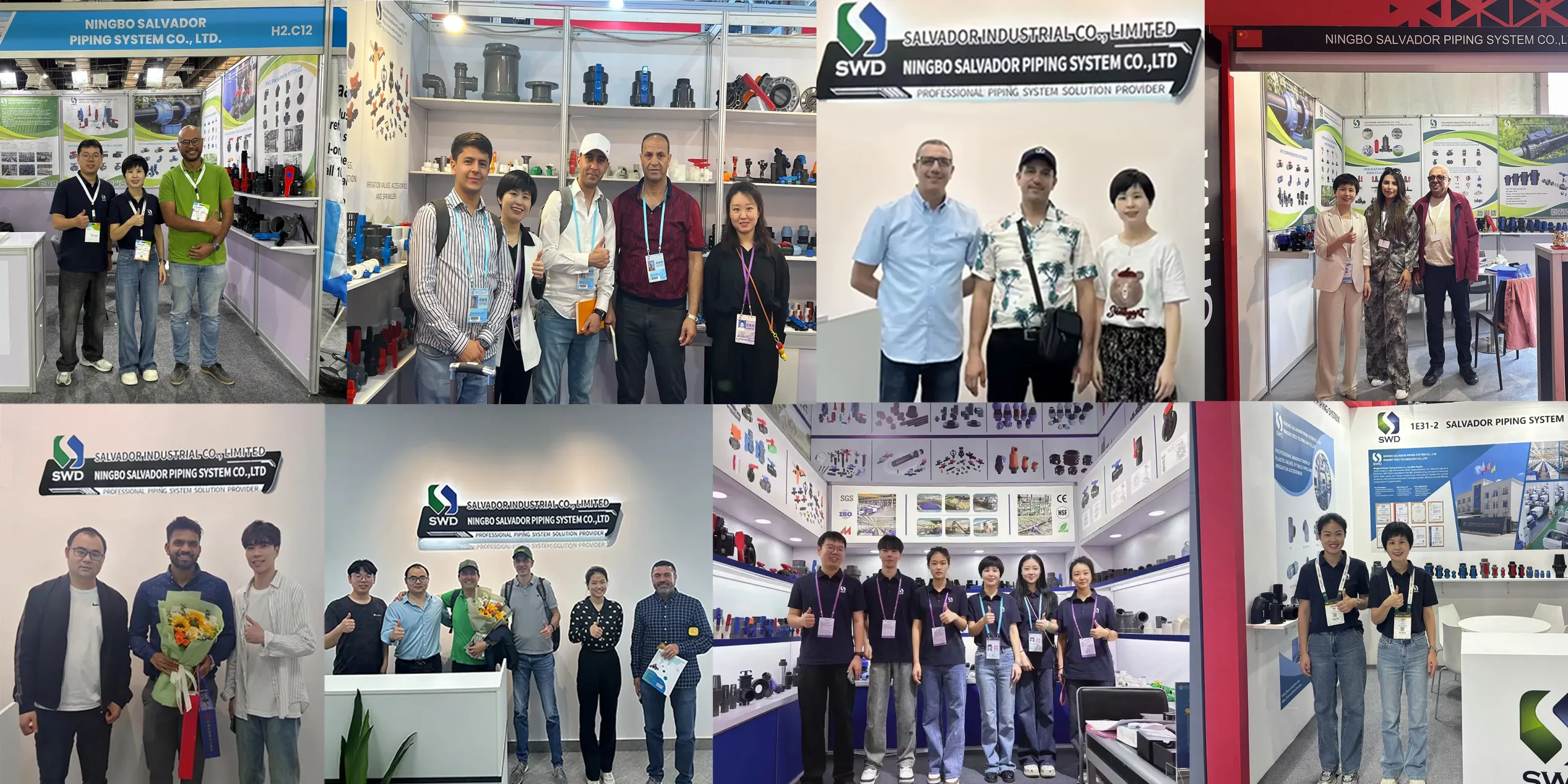SWD Plastic global client meetings at trade shows and exhibitions