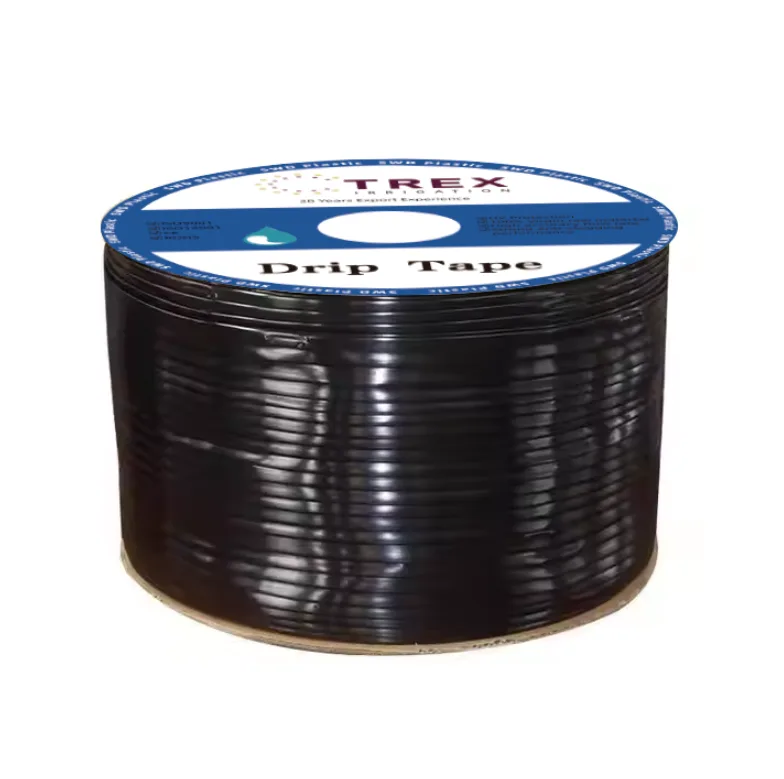 Labyrinth turbulent flow drip irrigation tape