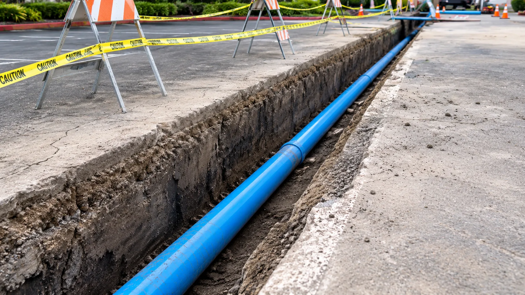 PVC C900 DR14 pipe applications in water and irrigation systems