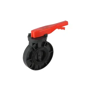 Lug style PVC Handle Butterfly Valve