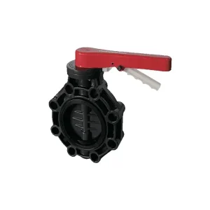 Lug style PVC Industry Butterfly Valve