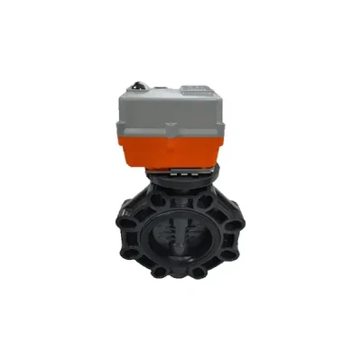 PVC Electric Actuator Butterfly Valve